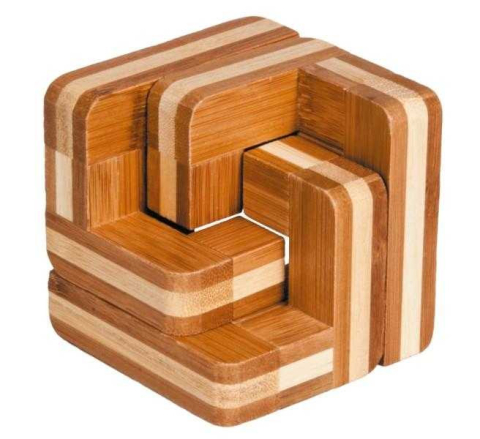 Vârsta - Joc logic IQ din lemn bambus Scari, Fridolin, 8-9 ani +