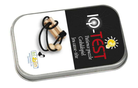 Joc logic IQ elibereaza inelul in cutie metalica-4, Fridolin, 8-9 ani + [1]
