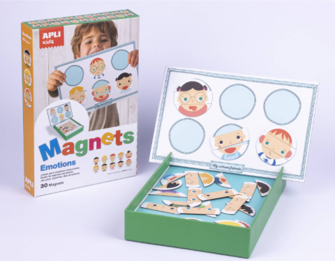 Joc magnetic Emotii - Creeaza Expresii, Apli Kids, +3 ani [4]