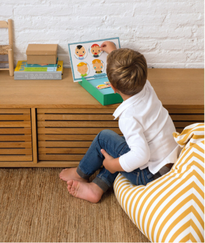 Joc magnetic Emotii - Creeaza Expresii, Apli Kids, +3 ani [6]