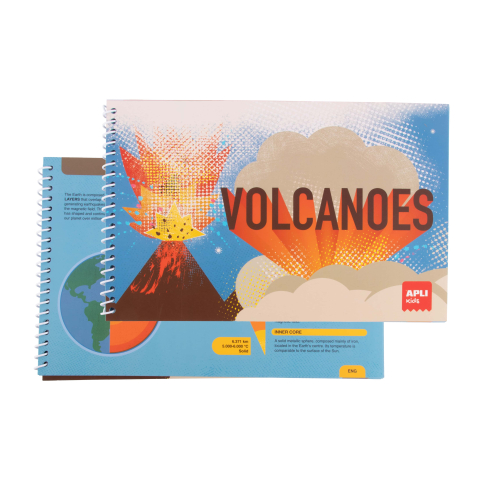 Joc magnetic Vulcani 35 piese, Apli Kids, +5 ani [4]