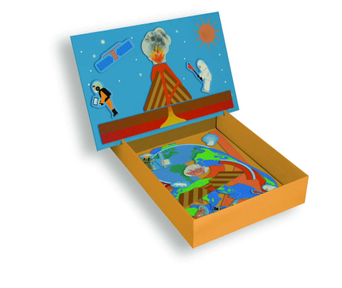 Joc magnetic Vulcani 35 piese, Apli Kids, +5 ani [3]