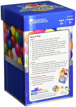 Joc matematic - Bomboane colorate, Learning Resources, 6-7 ani + [2]