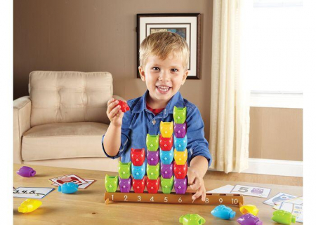 Joc matematic - Bufnitele socotesc, Learning Resources, 2-3 ani + [3]