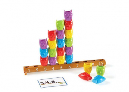 Joc matematic - Bufnitele socotesc, Learning Resources, 2-3 ani + [2]