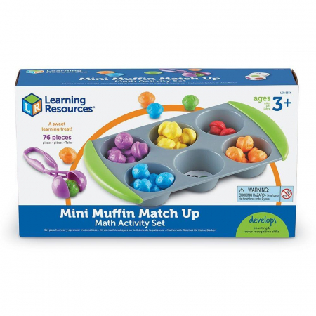 Joc matematic - Mini briose, Learning Resources, 2-3 ani + [7]