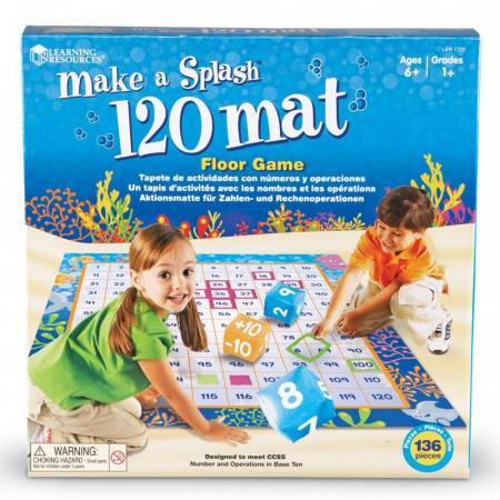 Jucarii baieti - Joc matematic - Oceanul numerelor, Learning Resources, 6-7 ani +
