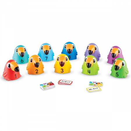 Joc matematic - Pasari tropicale, Learning Resources, 4-5 ani + [1]