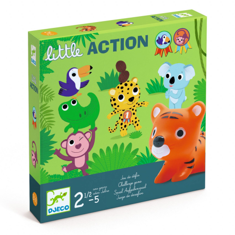 Vârsta - Joc Mica actiune Djeco, 1-2 ani +