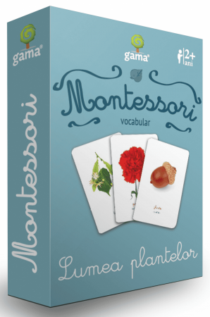 Jucarii copii 2-3 ani - Joc Montessori Lumea plantelor, Editura Gama, 2-3 ani +