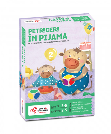 Cadouri copii - Joc - Petrecere in pijama, Chalk and Chuckles, 2-3 ani +