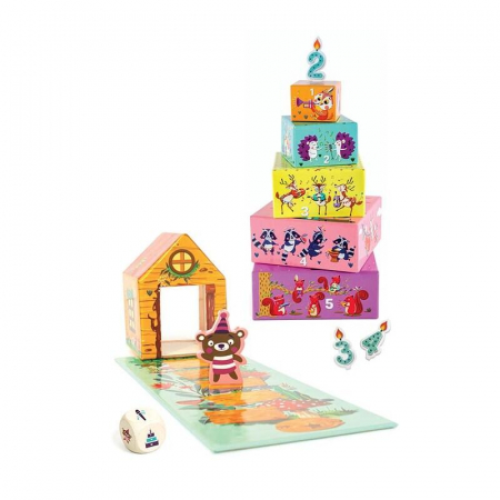 Joc - Primul tort al ursuletului, Chalk and Chuckles, 2-3 ani + [3]