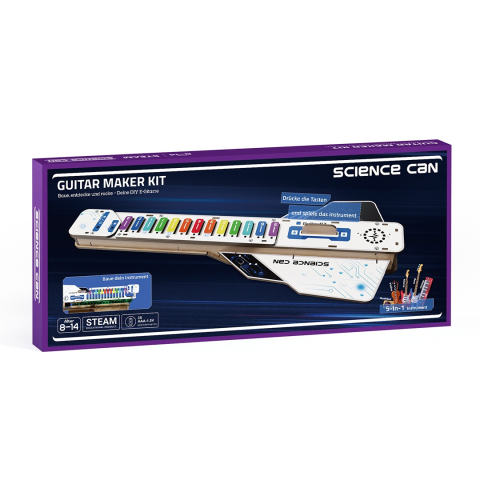Joc STEM DIY Chitara Electrica Interactiva, TopBright [4]