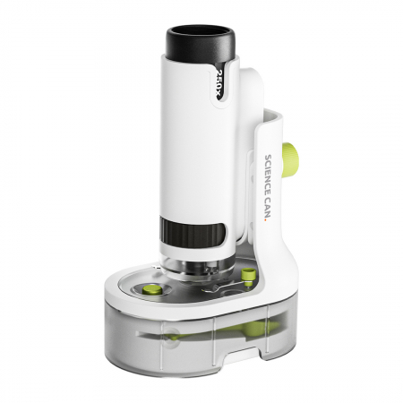 Jocuri experimente stiintifice - Joc STEM Microscop 250, TopBright, +6 ani