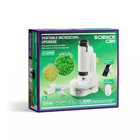 Jocuri experimente stiintifice - Joc STEM Microscop 250, TopBright, +8 ani