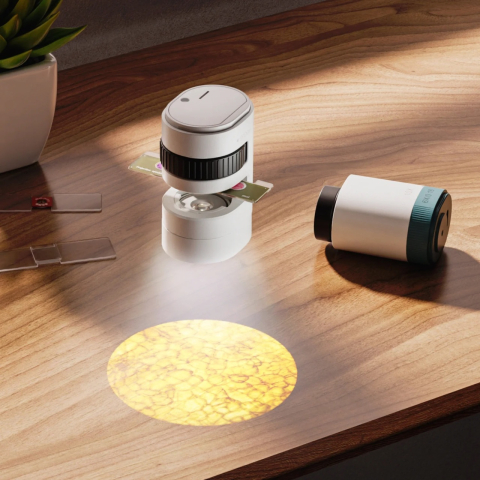 Joc STEM Microscop cu proiector 350, TopBright [2]