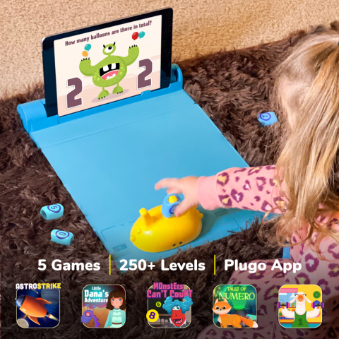 Joc STEM Plugo Count, Matematica, PlayShifu, 4 ani+ [4]