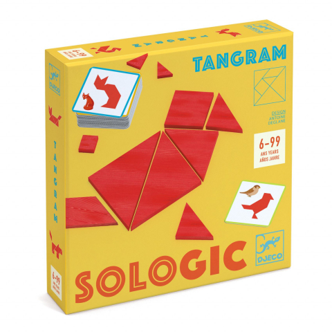 Vârsta - Joc Tangram Djeco, 6-7 ani +