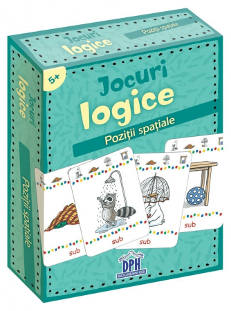 Vârsta - Jocuri logice - Poziții spațiale, DPH, 2-3 ani +