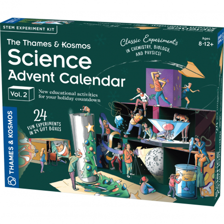 Jocuri experimente stiintifice - Jucarie educativa Kit STEM Calendarul stiintific de Advent versiunea 2, Thames & Kosmos