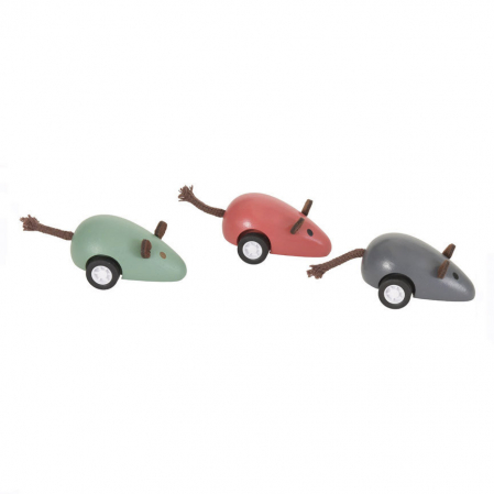 Vârsta - Jucarie Lemn, Soricel mobil Egmont Toys, 3 ani+