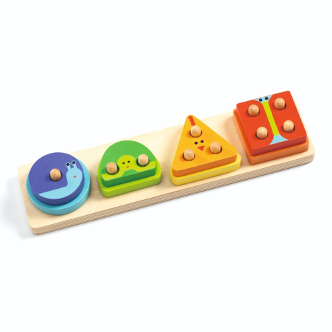 Jucarie motorica Djeco, 1234Basic, 1-2 ani + [1]