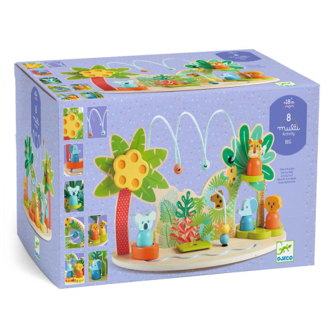Jucarii interactive - Jucarie multifunctionala Multi big Djeco, 18 luni+