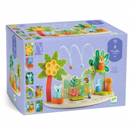 Jucarii interactive - Jucarie multifunctionala Multi big Djeco, 18 luni+