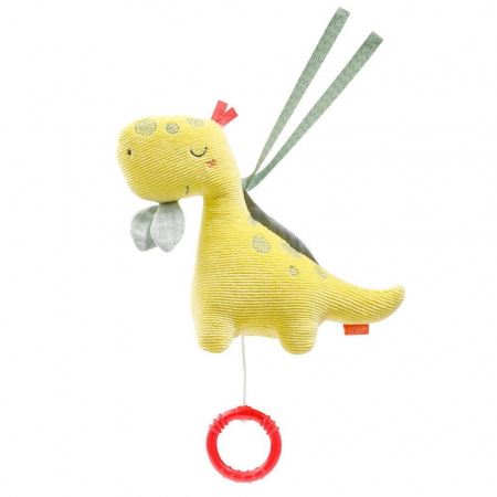 Jucarii si jocuri copii - Jucarie muzicala mini - Dinozaur, Fehn, 0-1 ani +