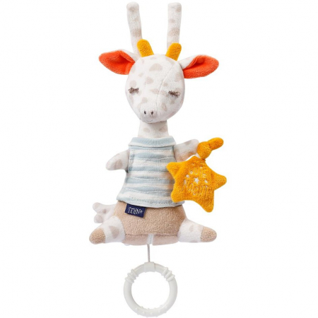 Jucarii si jocuri copii - Jucarie muzicala mini - Girafa somnoroasa