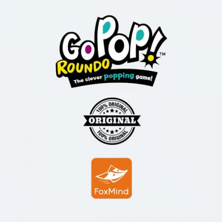 JUCARIE SENZORIALA ANTISTRES POP IT ORIGINAL GO POP ROUNDO, GALBEN, FoxMind, 6-7 ani + [4]