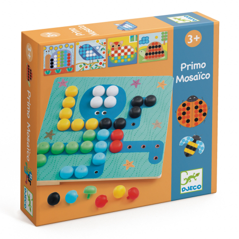 Vârsta - Jucarii Educative Mosaic primo Djeco, 2-3 ani +