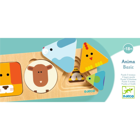 Jucarii Montessori Anima Basic Djeco, 1-2 ani + [2]