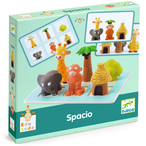 Vârsta - Jucarii Montessori Eduludo Djeco spatiu, 2-3 ani +