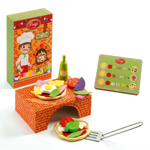 Jucarii Montessori Pizza Luigi, Djeco, 2-3 ani + [1]