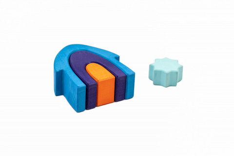 Jucarii Montessori Set handmade Marc toys, Iarna din Poveste, 2-3 ani + [1]
