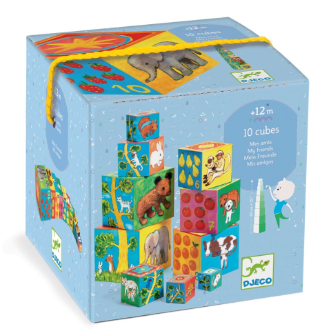 Vârsta - Jucarii Montessori Turn de construit Djeco Copac, 1-2 ani +