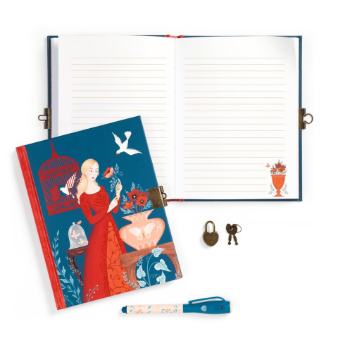 Jurnal secret Djeco cu pix magic, Lisa, 2-3 ani + [3]