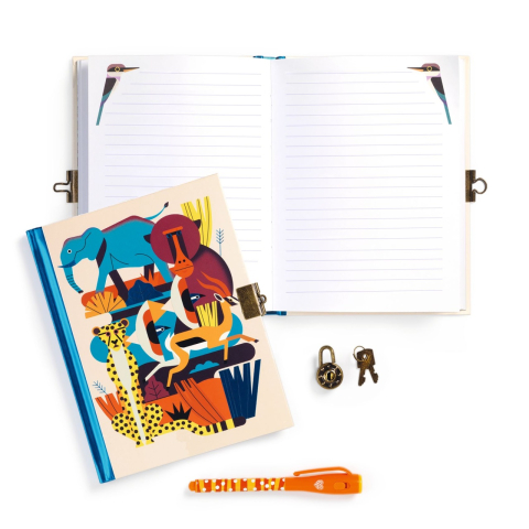 Jurnal secret Djeco cu pix magic, Owen, 2-3 ani + [3]