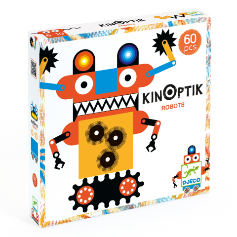 Jucarii copii 8-9 ani - Kinoptik Djeco, Roboti, 2-3 ani +