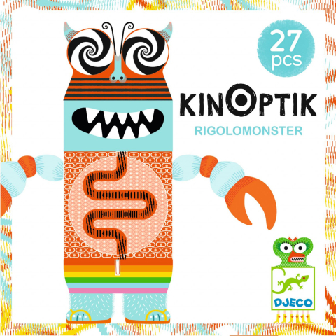 Halloween - Kinoptik Rigolomonsters, Djeco, 4-5 ani +