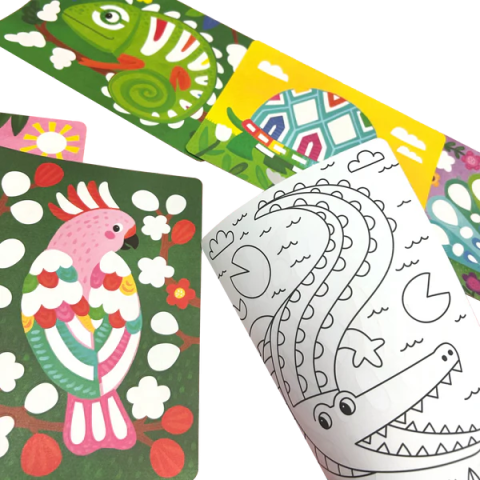 Kit Arta cu folie Foil-tastic - Awesome Animals [4]