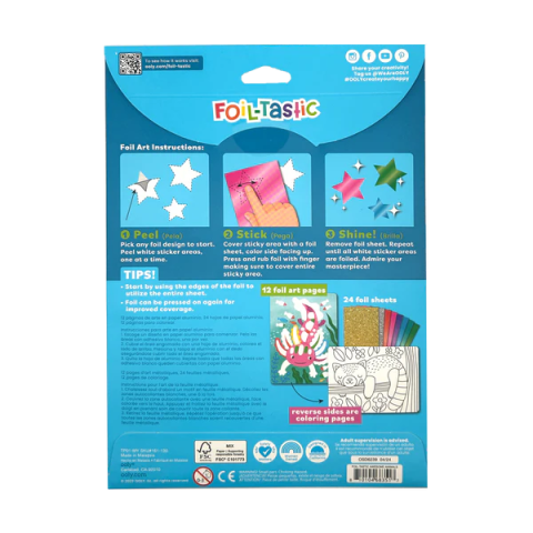 Kit Arta cu folie Foil-tastic - Awesome Animals [1]