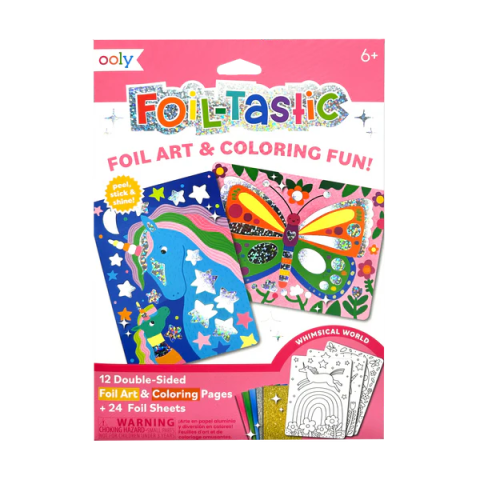Gradinita si scoala - Kit Arta cu folie Foil-tastic - Whimsical World
