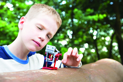 Kit constructie Robot Solar mini 3 in 1, Stiinta Verde - Green Science [1]