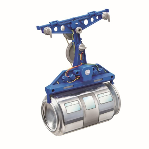 Kit constructie robot - Tin Can Cable Car, Kidz Robotix [2]
