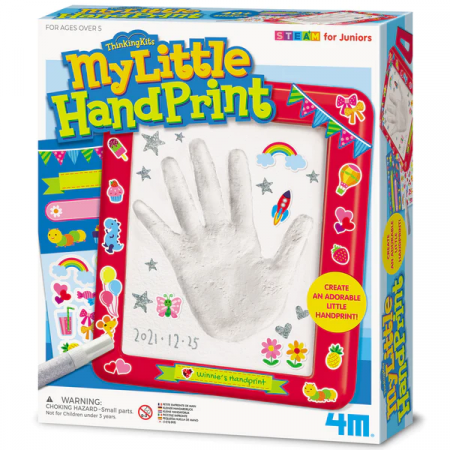 Jocuri experimente stiintifice - Kit creativ STEM - Mica mea amprenta, Thinking Kits
