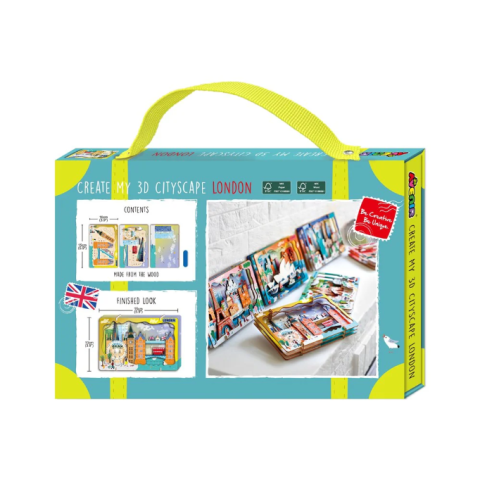 Kit DIY - Creaza Peisaj Urban 3D din lemn - Londra [1]