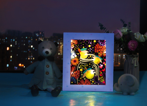 Kit DIY de razuit - Lumina de Veghe pentru camera [1]