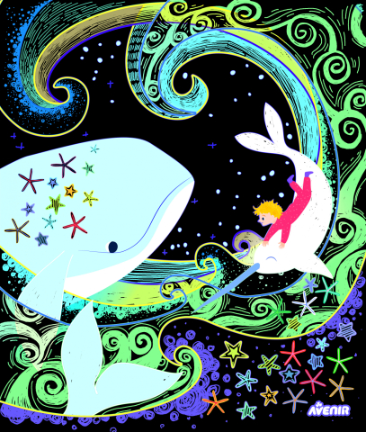 Kit DIY de razuit - Lumina de Veghe pentru camera - Calatorie Magica [2]